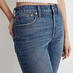 Madewell Denim Jeans Perfect Vintage Straight Corson Blue 90s Preppy Size 28